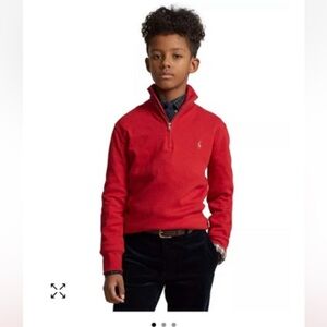 EUC- boys Ralph Lauren 1/4 zip M